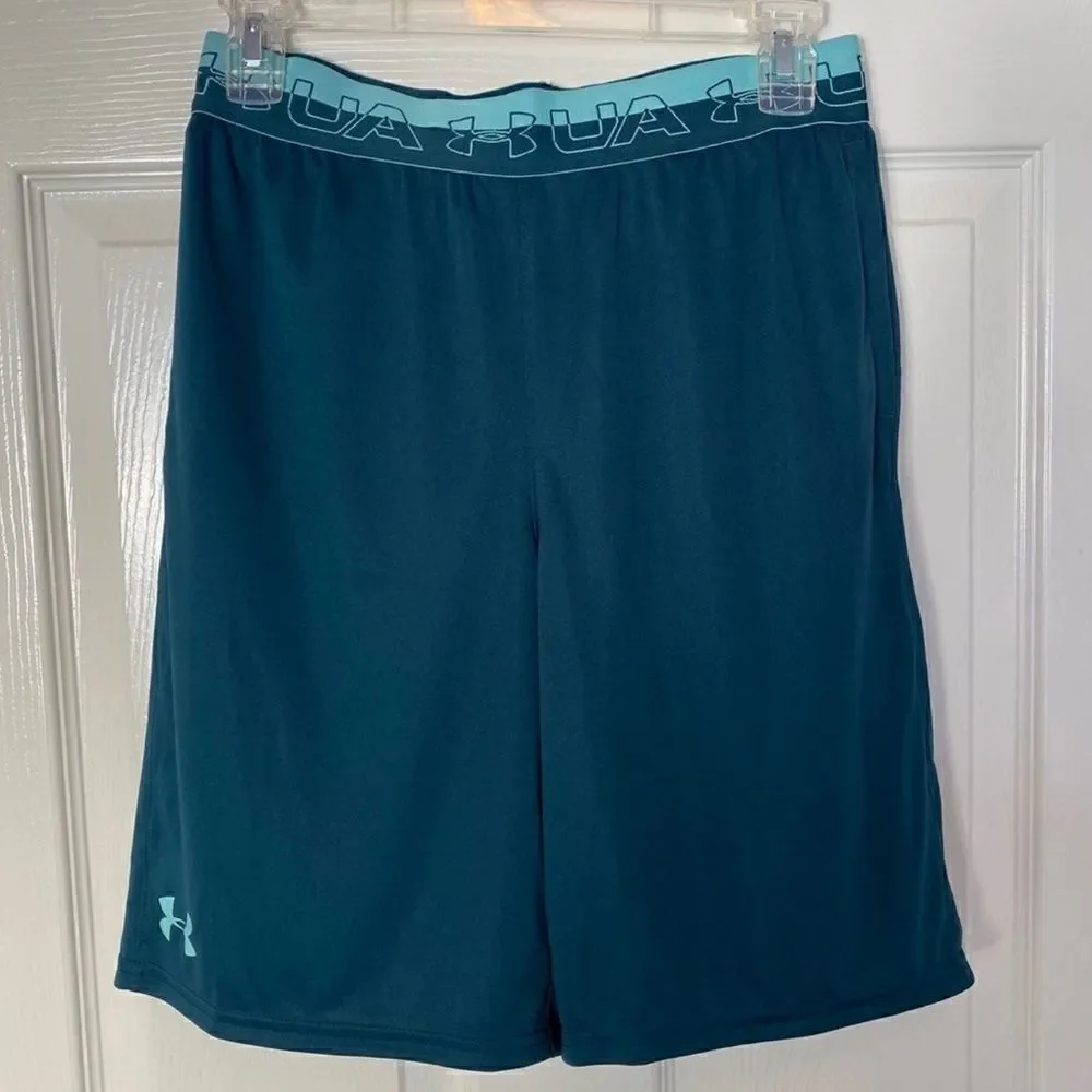 Under Armour Boys Shorts Green